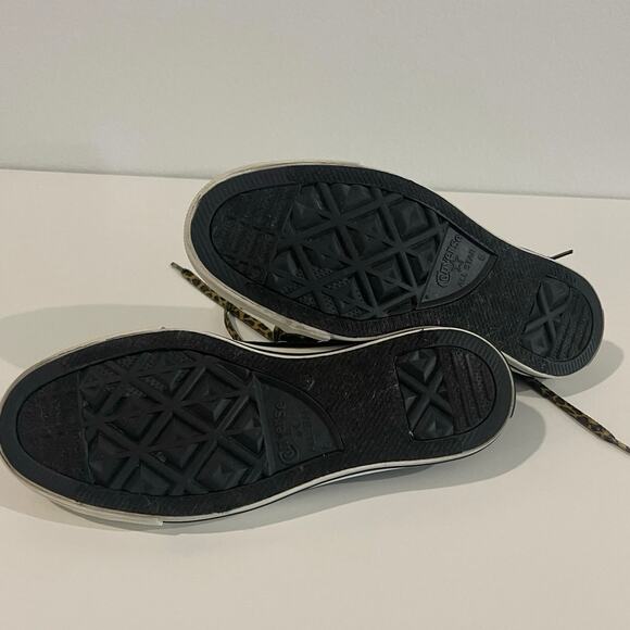 Chuck Taylor Converse Cheetah Animal Print Size 8 high top mcbling y2k leopard - Picture 6 of 7